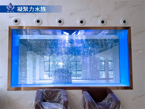 大型觀賞魚缸安裝